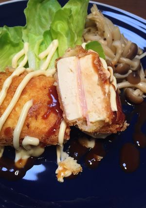 ★ヘルシー♪チーズin豆腐カツ★-レシピのメイン写真