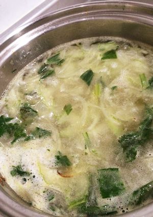 セロリと玉ねぎno中華スープ-レシピのメイン写真