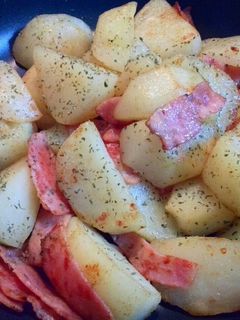 ダシダでカレー風味のジャーマンポテト♪-レシピのメイン写真