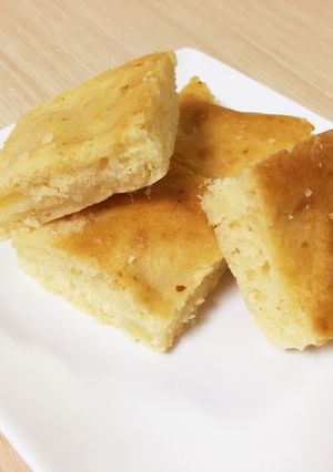 卵１つで簡単リンゴ天板ケーキ-レシピのメイン写真