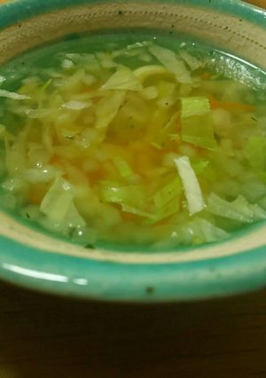 体染み込む、野菜たっぷり素材味スープ-レシピのメイン写真