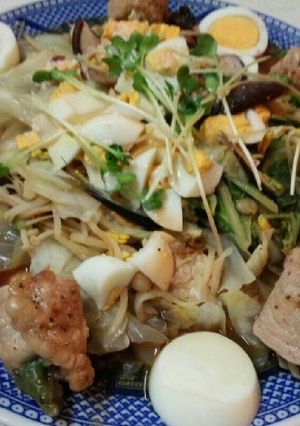 蒸し野菜皿(血管ダイエット食944)-レシピのメイン写真