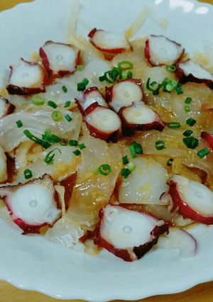 タコとイカと鯛のカルパッチョ-レシピのメイン写真