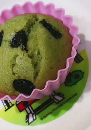 1才のおやつ♪青汁で蒸しパン-レシピのメイン写真