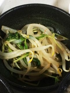 安い簡単美味しい!もやしと豆苗おひたし-レシピのメイン写真