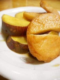 さつま揚げとさつま芋の煮物-レシピのメイン写真
