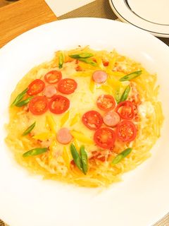お花のじゃがいもピザ-レシピのメイン写真