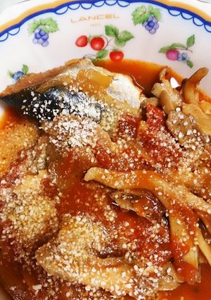 圧力鍋でさんまのトマト煮-レシピのメイン写真