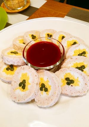三色ロール-レシピのメイン写真