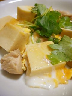 鶏肉と高野豆腐の卵とじ-レシピのメイン写真