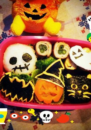 ハロウィン弁当2016-レシピのメイン写真