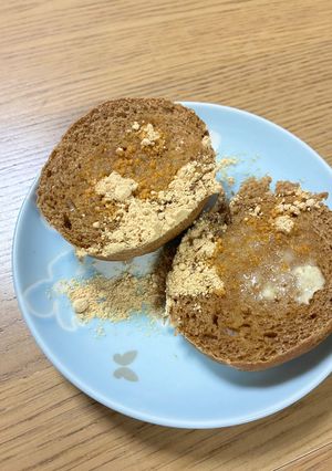 黒糖ロールパンのきなこがけ-レシピのメイン写真