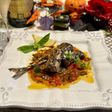 秋刀魚のソテー トマトソース