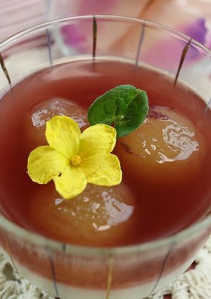 アトピー等に、薬膳ブドウゼリー-レシピのメイン写真