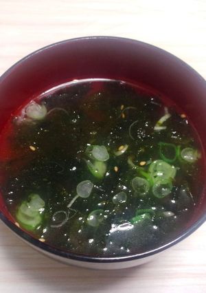 韓国海苔の簡単美味しいスープ☆即席スープ-レシピのメイン写真