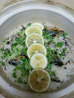 秋刀魚の土鍋ご飯-レシピのメイン写真