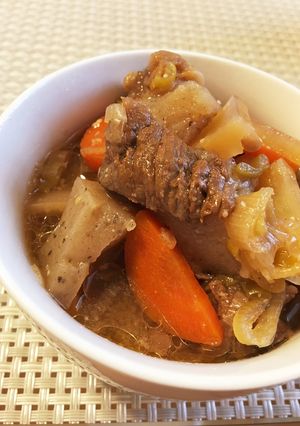 ☆炊飯器で！簡単牛スジ煮込み-レシピのメイン写真