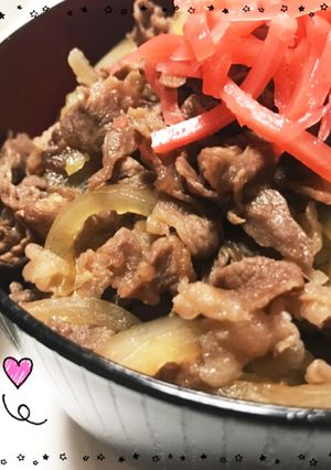 ちょーー簡単♡旦那大絶賛！！ウチの牛丼♡-レシピのメイン写真