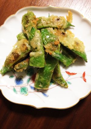 かんたんおいしいモロッコいんげんの天ぷら-レシピのメイン写真