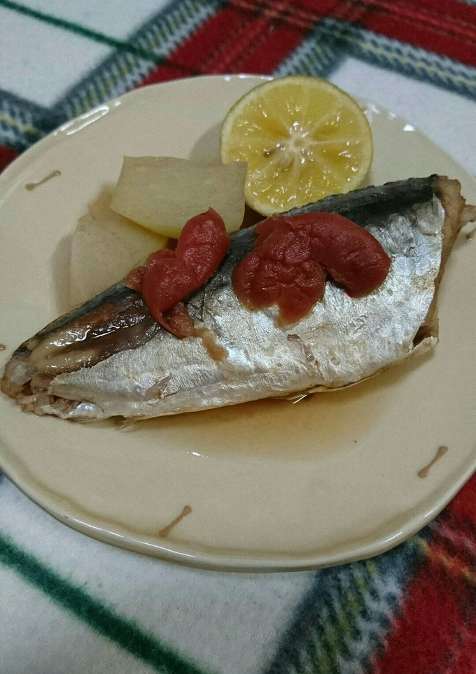 簡単！鯵と梅干しの煮付け-レシピのメイン写真