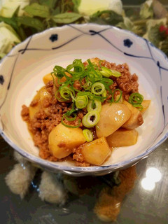 簡単!失敗なしの里芋のそぼろ煮-レシピのメイン写真
