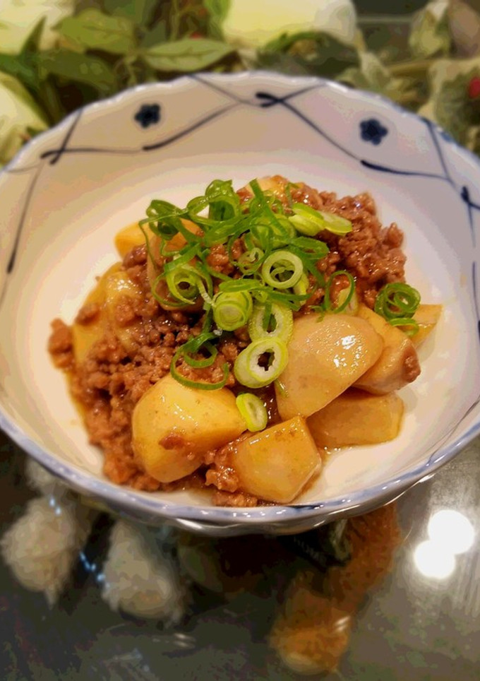 簡単！失敗なしの里芋のそぼろ煮-レシピのメイン写真