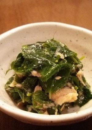 モロヘイヤとツナのポン酢和え-レシピのメイン写真