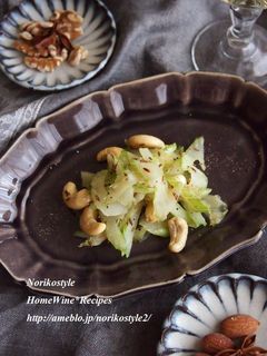 セロリとカシューナッツのクミン炒め-レシピのメイン写真