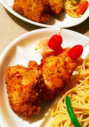 トライアングルチキン-レシピのメイン写真