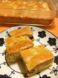 スイートポテト&りんごケーキの二層焼き