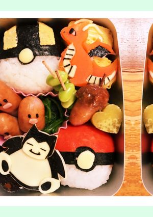 ポケモン GO! キャラ弁-レシピのメイン写真