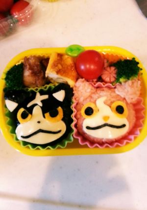 キャラ弁☆妖怪ウォッチ(о´∀`о)-レシピのメイン写真