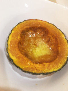 5分レンチン*坊ちゃんカボチャ醤油バター-レシピのメイン写真