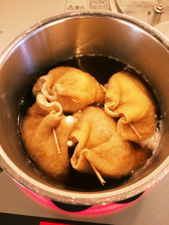 あごだしつゆで簡単!卵巾着煮。-レシピのメイン写真