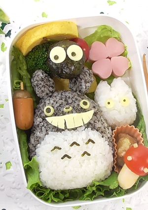 簡単♥可愛いトトロキャラ弁-レシピのメイン写真