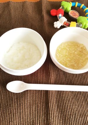 7か月離乳食。ささみとキャベツのとろとろ-レシピのメイン写真