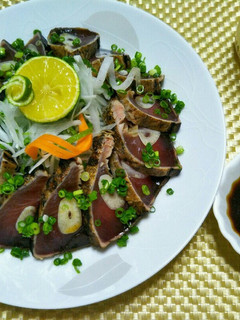 簡単!混ぜるだけ!鰹たたきのタレ-レシピのメイン写真