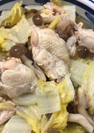 鶏手羽元と白菜のやわらか煮-レシピのメイン写真