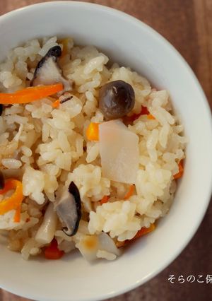 炊き込みご飯-レシピのメイン写真