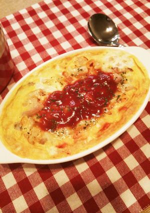 レンジで簡単☆しっとりオムライス-レシピのメイン写真