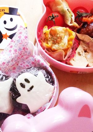 ハロウィンお弁当♫年少さん 覚え書き-レシピのメイン写真