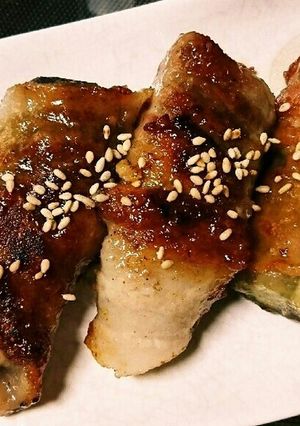 【簡単】【節約】なすの豚肉巻き巻き！-レシピのメイン写真