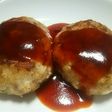 挽き肉と豆腐のヘルシーハンバーグ