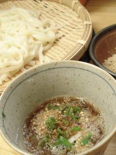 ざるうどん☆おろしめんつゆで-レシピのメイン写真