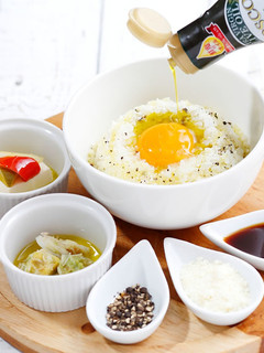 オリーブ香る 卵かけご飯-レシピのメイン写真