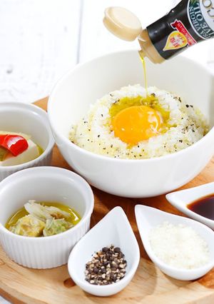 オリーブ香る 卵かけご飯-レシピのメイン写真