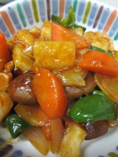 いかと野菜の甘酢あんかけ-レシピのメイン写真