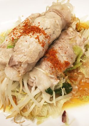 レンジで簡単♪もやしの肉巻き♪-レシピのメイン写真