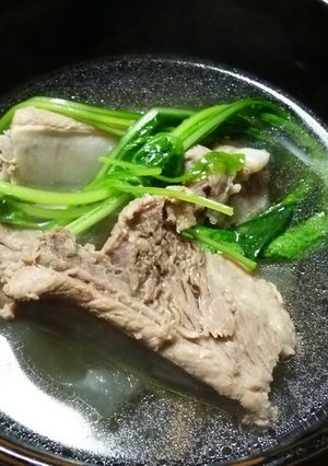 あごだしで和風スペアリブスープ-レシピのメイン写真