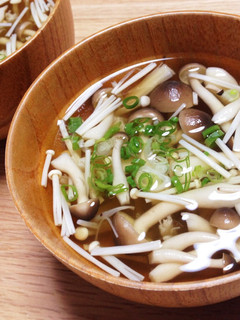 きのこの宗田だしお吸い物-レシピのメイン写真